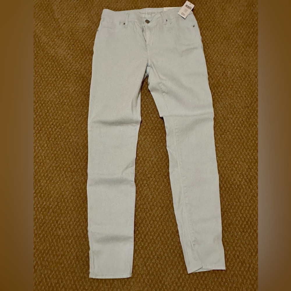 Chico's Womens Platinum (ice blue) Skinny Jeans